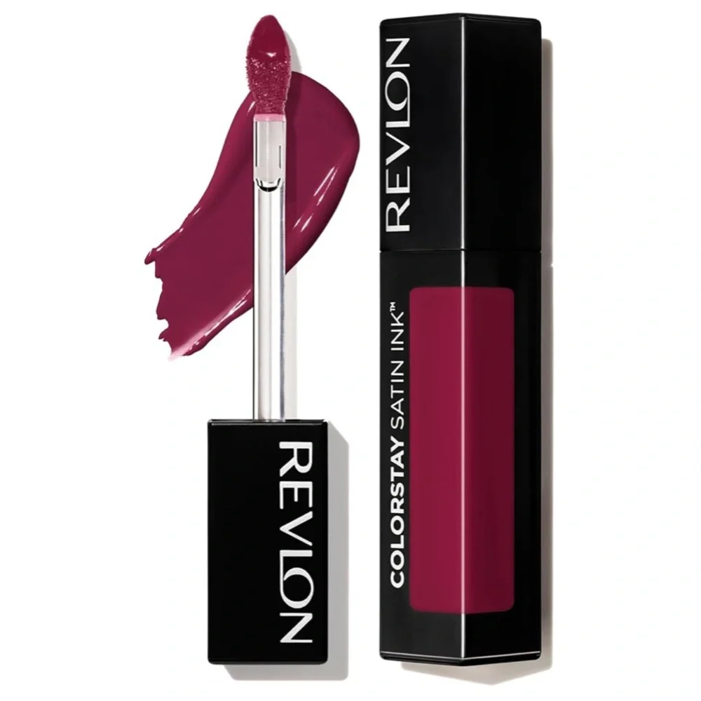 REVLON ColorStay Satin Ink Crown Jewels Liquid Lipstick 034 Regal Ruby